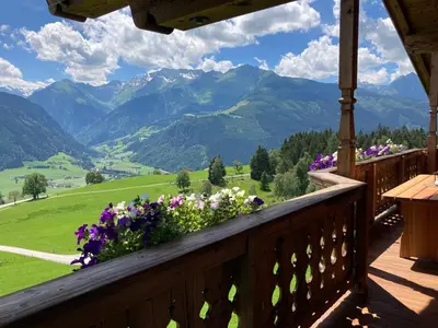 Naturlandschaft in der Nähe der Ferienwohnung