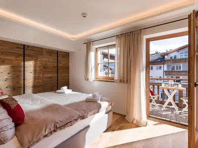 Ein Bett oder Betten in einem Zimmer der Unterkunft Apartment Mountain View by Apartment Managers