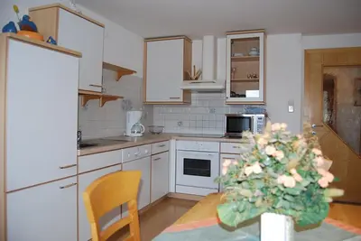 Küche/Küchenzeile in der Unterkunft Bauernhof Grafenhof