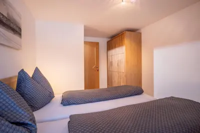 Ein Bett oder Betten in einem Zimmer der Unterkunft Bauernhof Grafenhof
