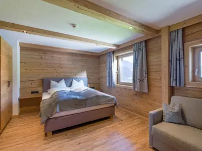 Ein Bett oder Betten in einem Zimmer der Unterkunft Boggnhof