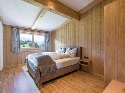 Ein Bett oder Betten in einem Zimmer der Unterkunft Boggnhof