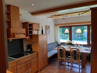 Küche/Küchenzeile in der Unterkunft Exklusiv Apartment Sonnenalp