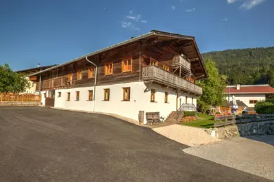 Naturlandschaft in der Nähe des Chalets