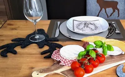 Essen in der Ferienwohnung oder in der Nähe