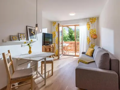 TV/Unterhaltungsangebot in der Unterkunft Ferienwohnung Wetzinger