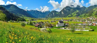Naturlandschaft in der Nähe der Ferienwohnung