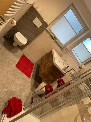Ein Badezimmer in der Unterkunft Appartement Schneekristall