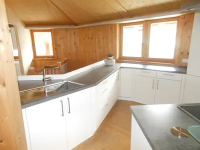 Küche/Küchenzeile in der Unterkunft Ferienhaus Oktogon