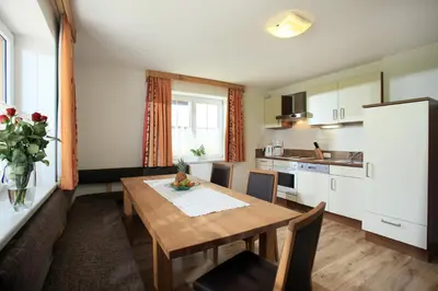 Küche/Küchenzeile in der Unterkunft Appartement Martina