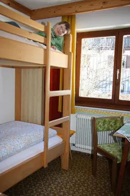 Ein Bett oder Betten in einem Zimmer der Unterkunft Haus Rosenegg