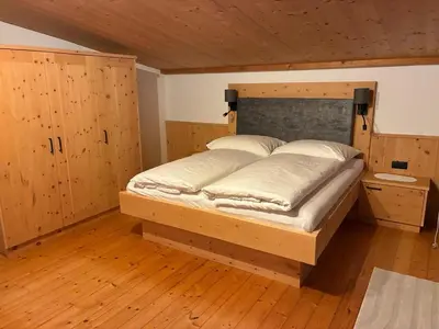 Ein Bett oder Betten in einem Zimmer der Unterkunft Jagerhäusl