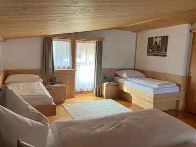 Ein Bett oder Betten in einem Zimmer der Unterkunft Jagerhäusl