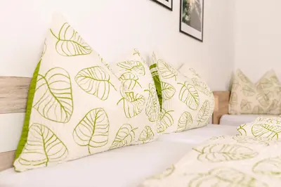 Ein Bett oder Betten in einem Zimmer der Unterkunft Apart Schachinger