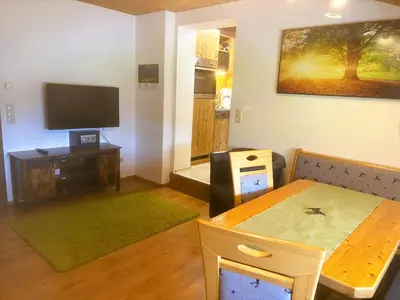 TV/Unterhaltungsangebot in der Unterkunft Haus Hubertus