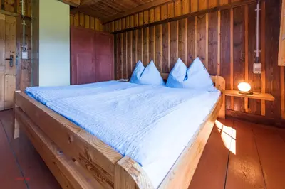 Ein Bett oder Betten in einem Zimmer der Unterkunft Almliesl MITT-396