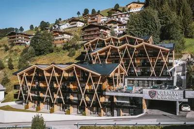 Das Gebäude in dem sich das Hotel befindet