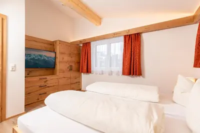 Ein Bett oder Betten in einem Zimmer der Unterkunft Appartement Pension Auhof