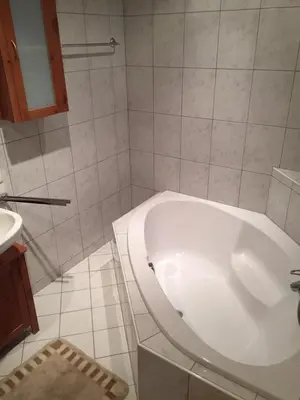 Ein Badezimmer in der Unterkunft Filzsteinalpe Hochkrimml