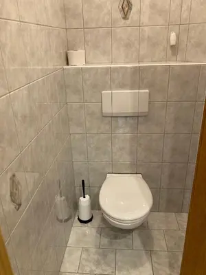Ein Badezimmer in der Unterkunft Landhaus Krall