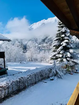 Haus Huberta im Winter