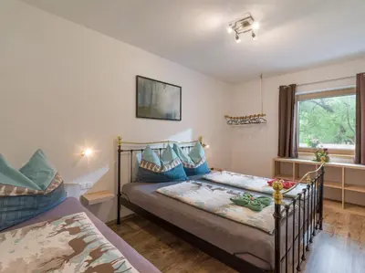 Ein Bett oder Betten in einem Zimmer der Unterkunft Appartement Sonnentraum