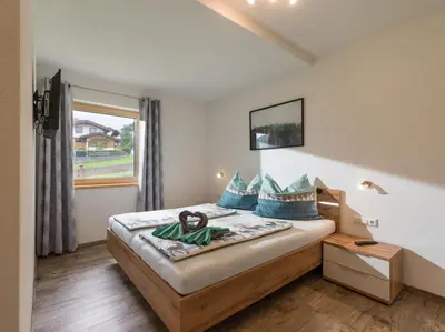 Ein Bett oder Betten in einem Zimmer der Unterkunft Appartement Sonnentraum