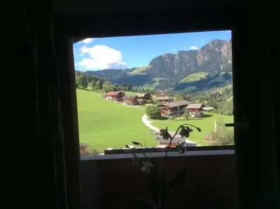 Naturlandschaft in der Nähe des Chalets