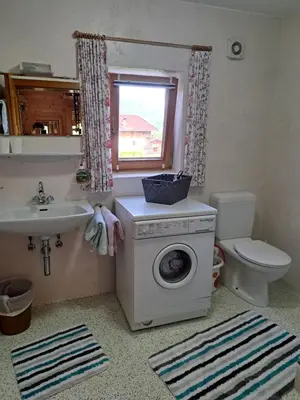 Ein Badezimmer in der Unterkunft Ferienhäuschen Rahm