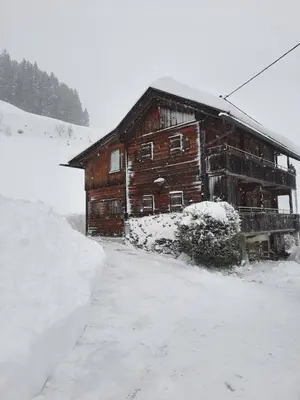 Ferienhäuschen Rahm im Winter