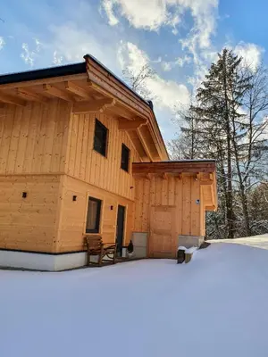 Das Haus Steger zu Stein im Winter