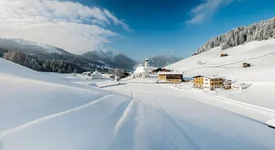 Sonnenappartements Madlstatthof im Winter