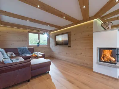Ein Sitzbereich in der Unterkunft Panorama Lodge