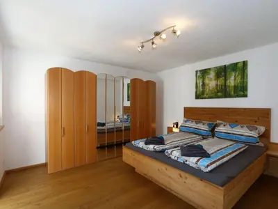 Ein Bett oder Betten in einem Zimmer der Unterkunft Apartment in Fügenberg near Spieljochbahn