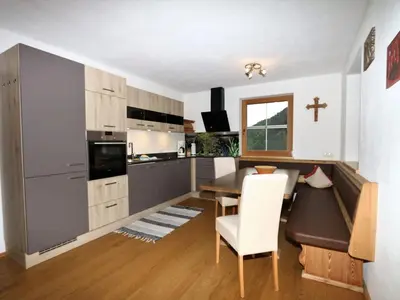 Küche/Küchenzeile in der Unterkunft Apartment in Fügenberg near Spieljochbahn