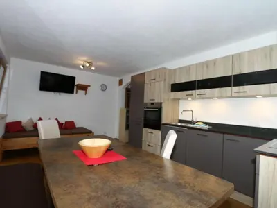 Küche/Küchenzeile in der Unterkunft Apartment in Fügenberg near Spieljochbahn