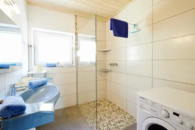 Ein Badezimmer in der Unterkunft Bettys Ferienwohnung