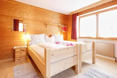 Ein Bett oder Betten in einem Zimmer der Unterkunft Bettys Ferienwohnung