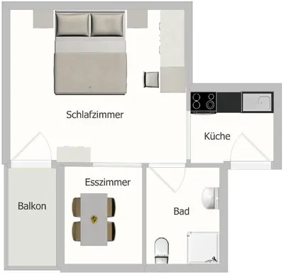 Grundriss der Unterkunft Landhaus Silvia