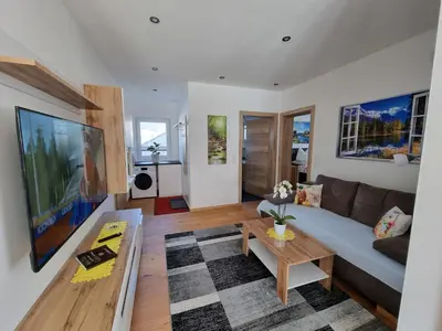 TV/Unterhaltungsangebot in der Unterkunft Golf & Ski Appartements Mittersill Trausmuth Monika inkl Sommercard - Golfplatz 500 m entfernt, inkl Waschmaschine, Trockner