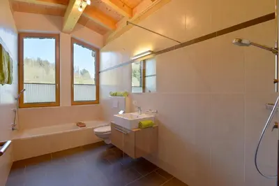Ein Badezimmer in der Unterkunft Appartement Erlenau
