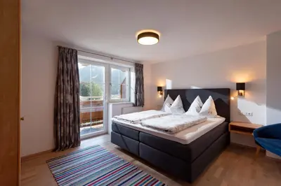 Ein Bett oder Betten in einem Zimmer der Unterkunft Appartement Christine