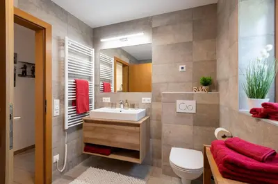 Ein Badezimmer in der Unterkunft Bauernhof Unterstegen