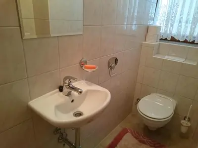 Ein Badezimmer in der Unterkunft Gredler