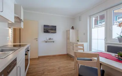 Küche/Küchenzeile in der Unterkunft Appartements KATHARINA