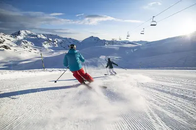 Skifahren in der Ferienwohnung oder in der Nähe