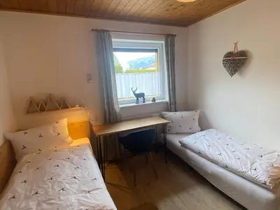 Ein Bett oder Betten in einem Zimmer der Unterkunft Das Fex