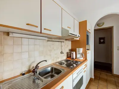 Küche/Küchenzeile in der Unterkunft Apartment in Fügenberg near Ski Lift