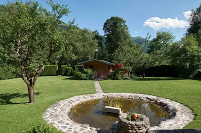 Ein Garten an der Unterkunft Saukaserstub'n Apartments - Ferienwohnung Schützkogel