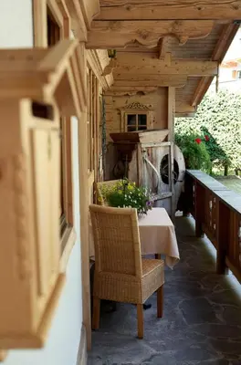 Ein Sitzbereich in der Unterkunft Saukaserstub'n Apartments - Ferienwohnung Schützkogel